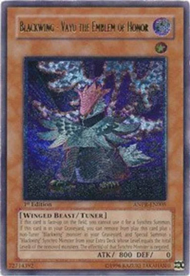 Blackwing - Vayu the Emblem of Honor ANPR-EN005
