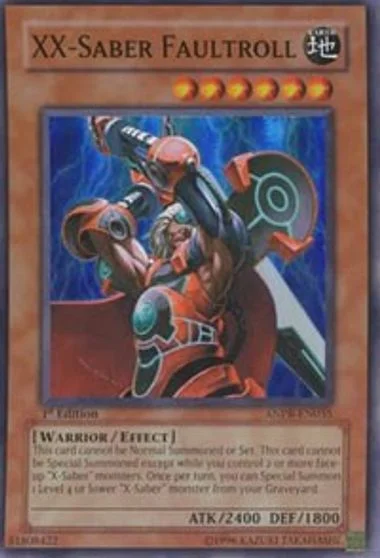 XX-Saber Faultroll [1st Edition] ANPR-EN035