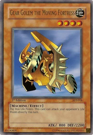 Gear Golem the Moving Fortress [1st Edition] AST-018