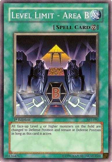 Level Limit - Area B [1st Edition] AST-092