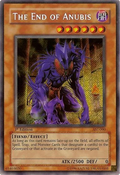 The End of Anubis [1st Edition] AST-000