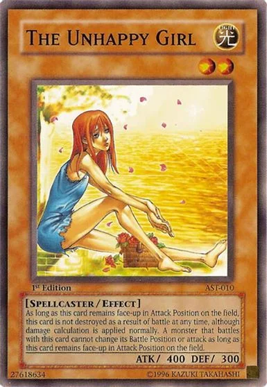 The Unhappy Girl [1st Edition] AST-010