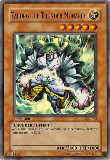 Zaborg the Thunder Monarch AST-023