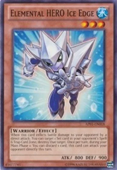 Elemental HERO Ice Edge AP01-EN018