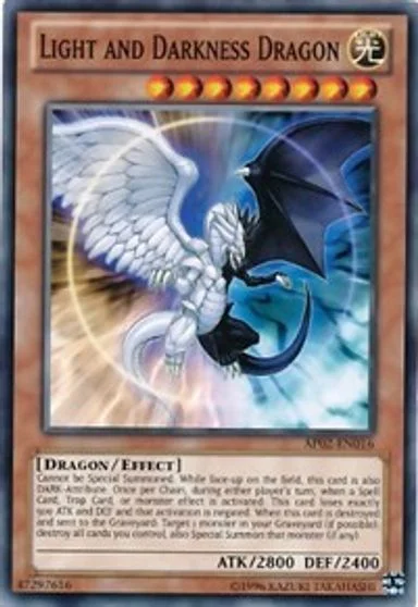 Light and Darkness Dragon AP02-EN016