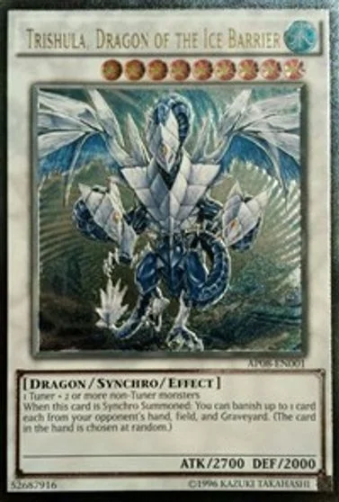 Trishula, Dragon of the Ice Barrier AP08-EN001