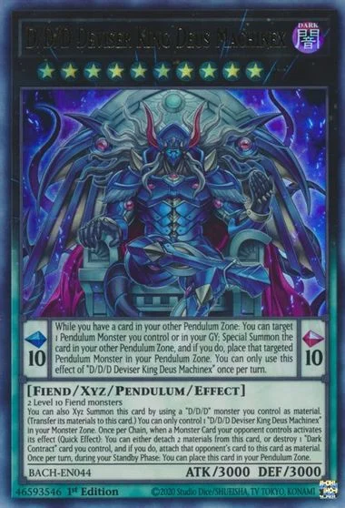 D/D/D Deviser King Deus Machinex [1st Edition] BACH-EN044
