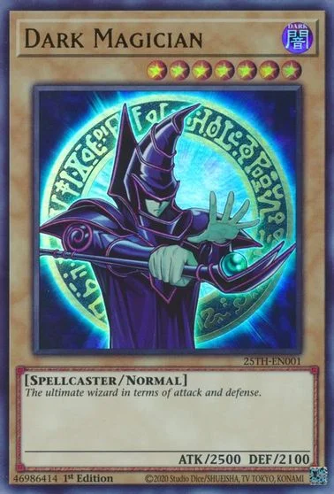 Dark Magician [1st Edition] 25TH-EN001