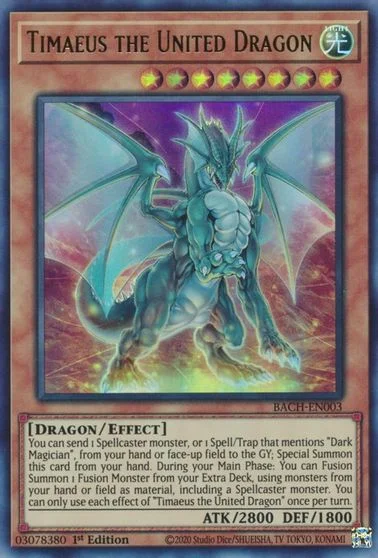 Timaeus the United Dragon [1st Edition] BACH-EN003