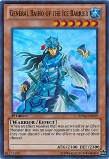 General Raiho of the Ice Barrier BPW2-EN039