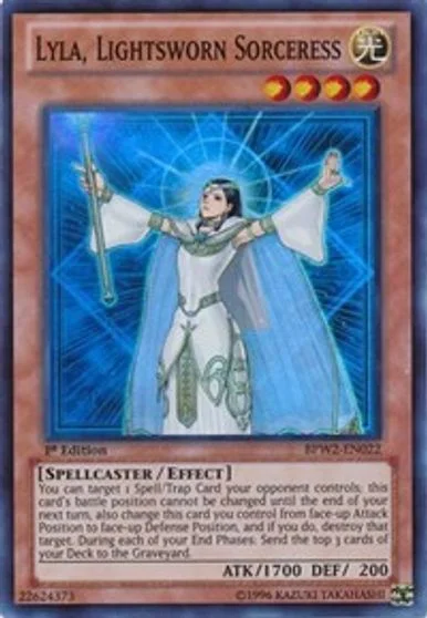Lyla, Lightsworn Sorceress BPW2-EN022
