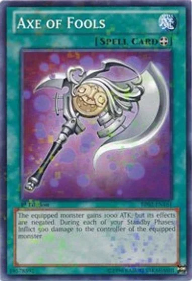 Axe of Fools [Mosaic Rare 1st Edition] BP02-EN161