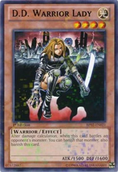 D.D. Warrior Lady [Mosaic Rare 1st Edition] BP02-EN021