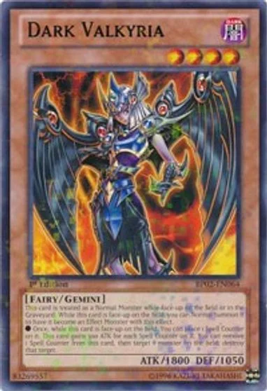 Dark Valkyria [Mosaic Rare 1st Edition] BP02-EN064
