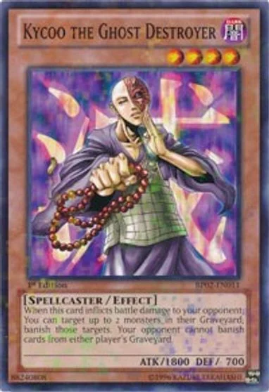 Kycoo the Ghost Destroyer [Mosaic Rare 1st Edition] BP02-EN011