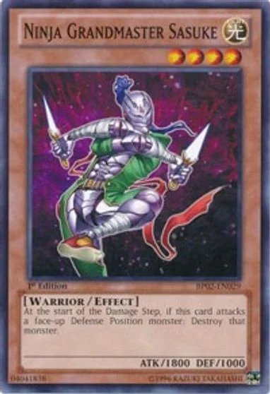 Ninja Grandmaster Sasuke [1st Edition] BP02-EN029