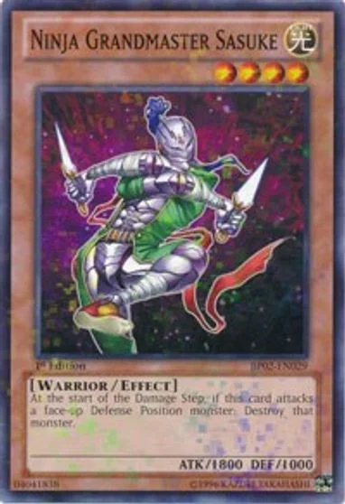 Ninja Grandmaster Sasuke [Mosaic Rare] BP02-EN029