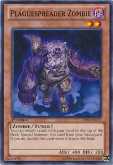 Plaguespreader Zombie [1st Edition] BP02-EN071