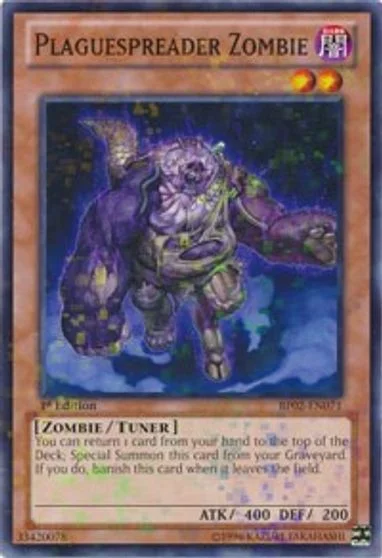 Plaguespreader Zombie [Mosaic Rare 1st Edition] BP02-EN071