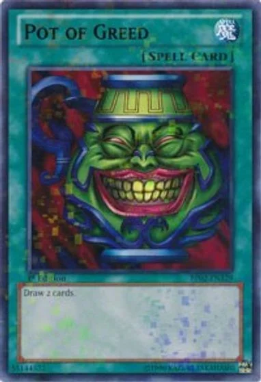 Pot of Greed [Mosaic Rare 1st Edition] BP02-EN129