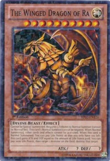 The Winged Dragon of Ra [1st Edition] BP02-EN126