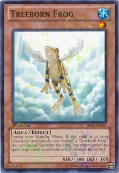 Treeborn Frog [Mosaic Rare 1st Edition] BP02-EN043