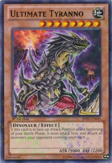 Ultimate Tyranno [Mosaic Rare 1st Edition] BP02-EN045