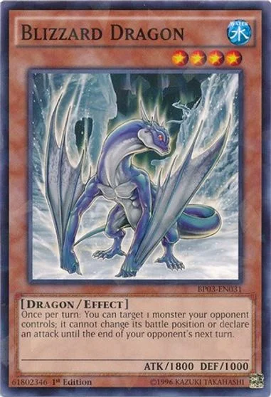 Blizzard Dragon [1st Edition] BP03-EN031