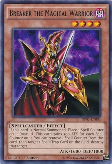 Breaker the Magical Warrior [1st Edition] BP03-EN005
