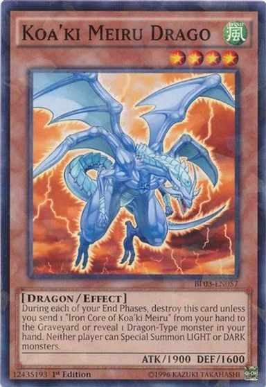 Koa'ki Meiru Drago [1st Edition] BP03-EN057