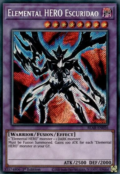 Elemental HERO Escuridao BLAR-EN056