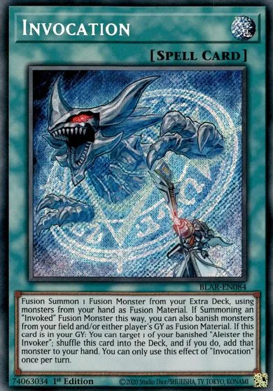 Invocation BLAR-EN084