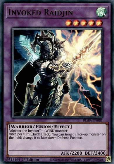 Invoked Raidjin BLAR-EN081