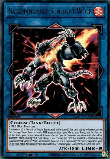 Salamangreat Sunlight Wolf BLAR-EN089
