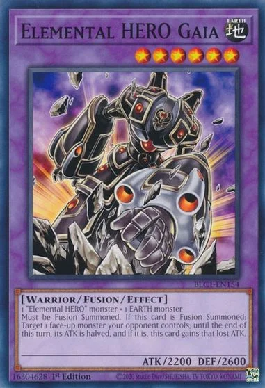 Elemental HERO Gaia BLC1-EN154
