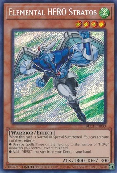 Elemental HERO Stratos BLC1-EN003