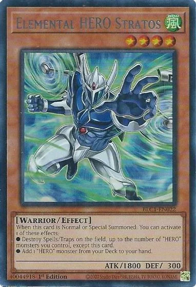 Elemental HERO Stratos BLC1-EN022