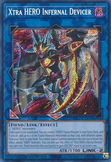 Xtra HERO Infernal Devicer [1st Edition] BLC1-EN009