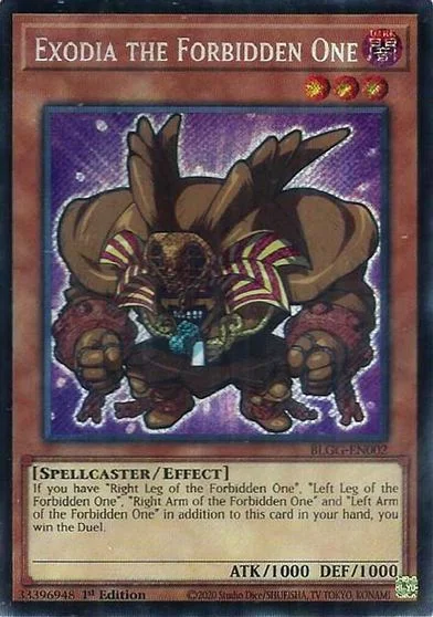 Exodia the Forbidden One BLGG-EN002