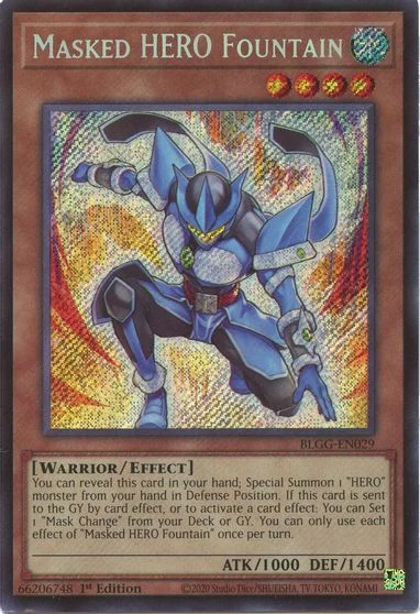 Masked HERO Fountain BLGG-EN029