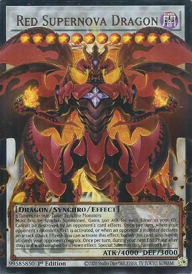 Red Supernova Dragon BLGG-EN139