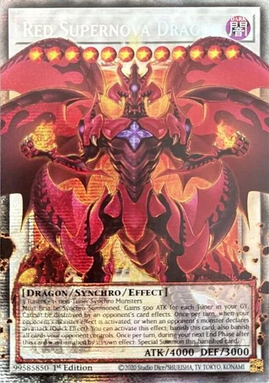 Red Supernova Dragon [Starlight Rare] BLGG-EN139