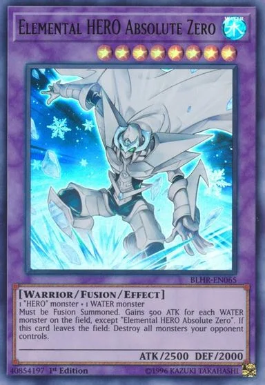 Elemental HERO Absolute Zero BLHR-EN065