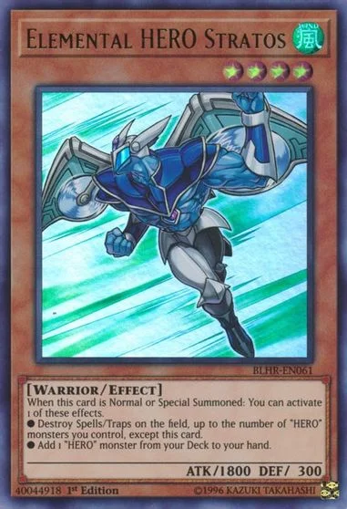 Elemental HERO Stratos BLHR-EN061