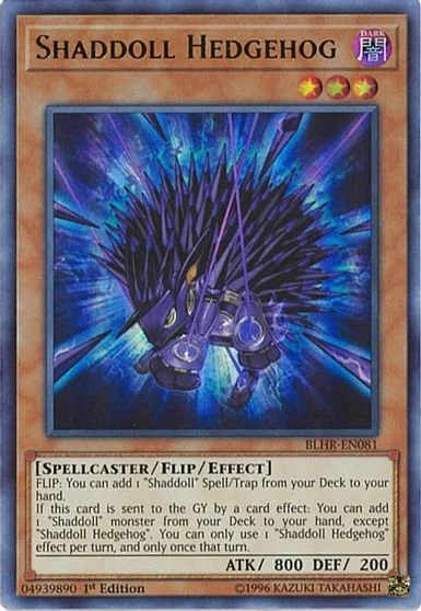 Shaddoll Hedgehog BLHR-EN081