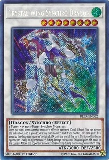 Crystal Wing Synchro Dragon BLLR-EN062