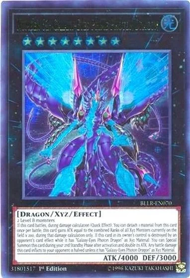 Number 62: Galaxy-Eyes Prime Photon Dragon BLLR-EN070