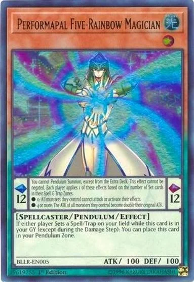 Performapal Five-Rainbow Magician BLLR-EN005