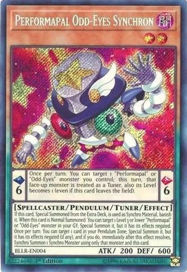 Performapal Odd-Eyes Synchron BLLR-EN004