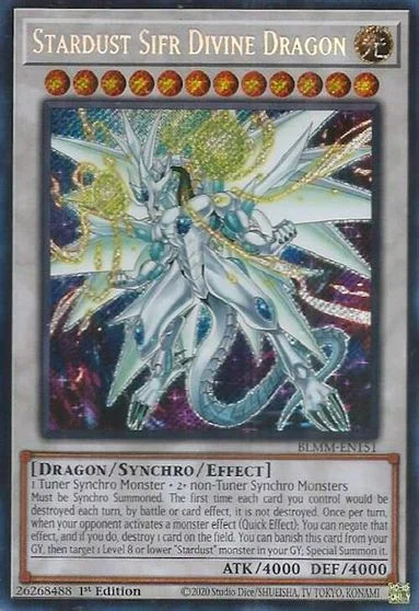 Stardust Sifr Divine Dragon BLMM-EN151